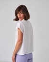 Блуза з планкою з коротким рукавом - Wear Me
