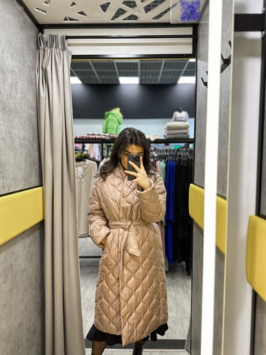 [1323/120/39] Пальто стеганое Кимано